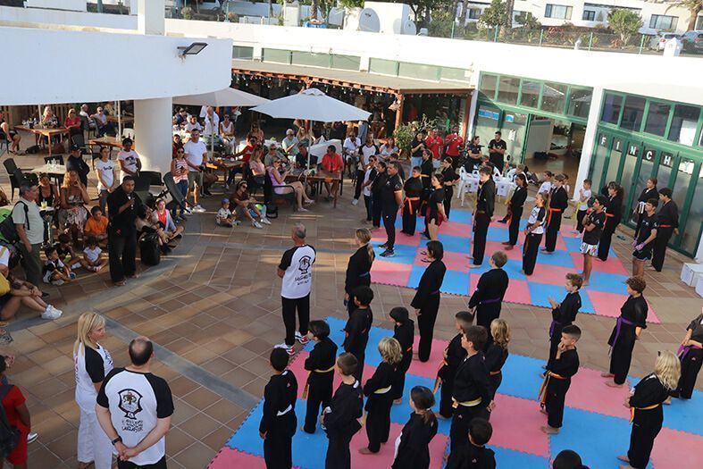 El I Torneo de Kenpo Playa Blanca congrega a unos 80 deportistas