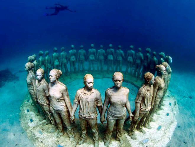 Noticias Playa Blanca | La Federación Turística de Lanzarote critica el progresivo desmantelamiento del Museo submarino de Lanzarote