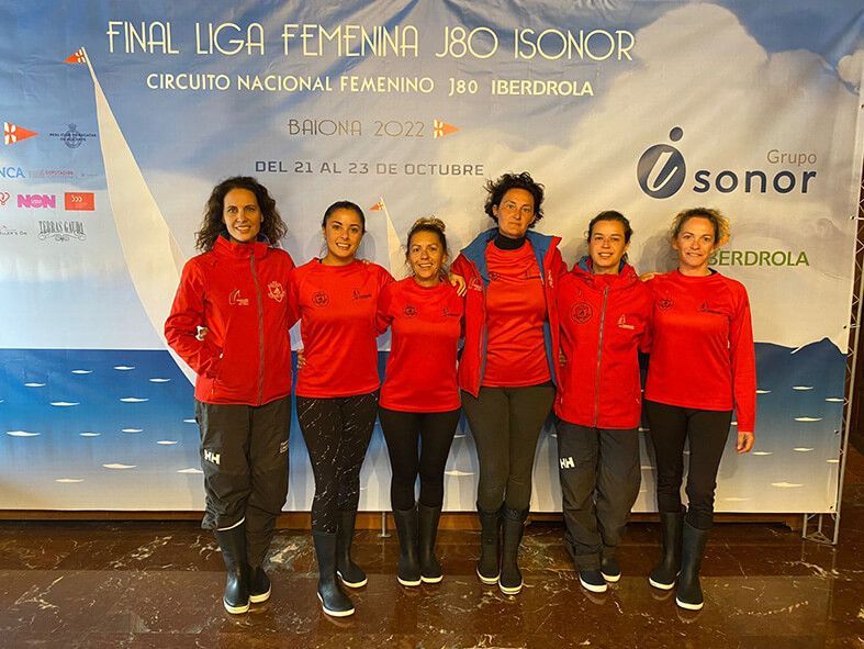 Noticias Yaiza | Cuarta posición para el Club Código Cero en la Liga Nacional de Vela Femenina Iberdrola