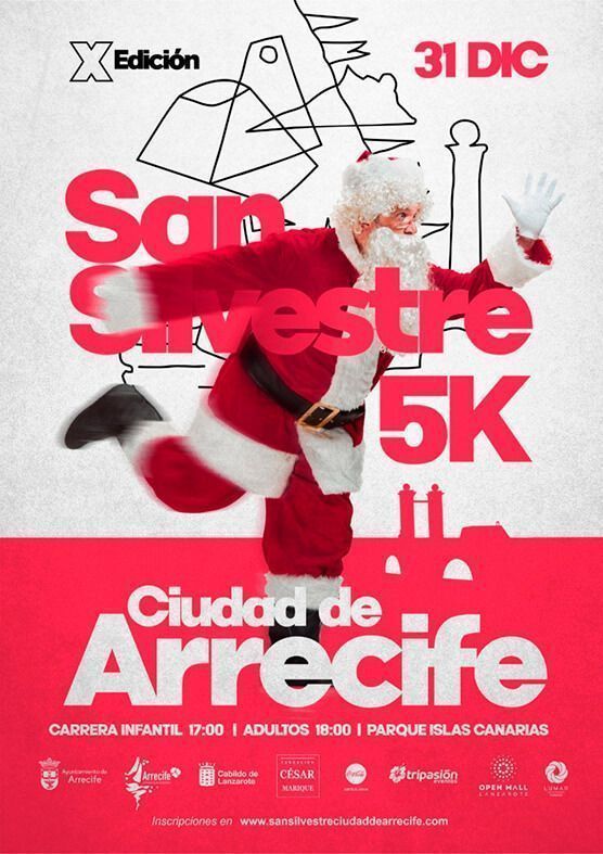 Noticias Lanzarote | Arrecife celebra su décima San Silvestre este sábado 31 de diciembre