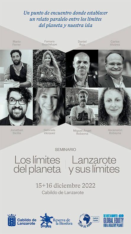 Noticias Lanzarote | El Cabildo y el Club de Roma organizan el seminario “Los límites del planeta. Lanzarote y sus límites”