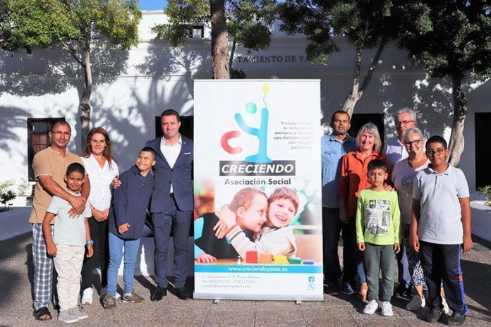 Noticias Yaiza | Yaiza se suma a las reivindicaciones de la Asociación Social Creciendo en el Día Internacional de las Personas con Discapacidad