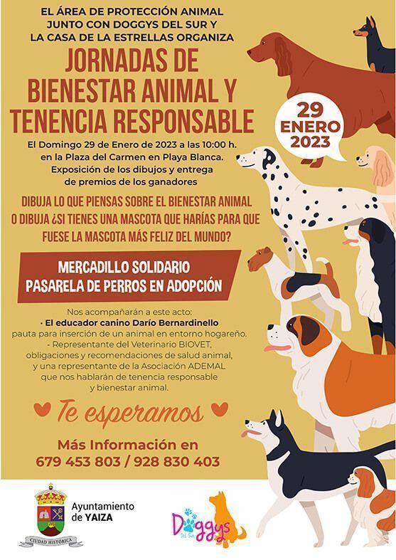 Jornadas Bienestar Animal Yaiza
