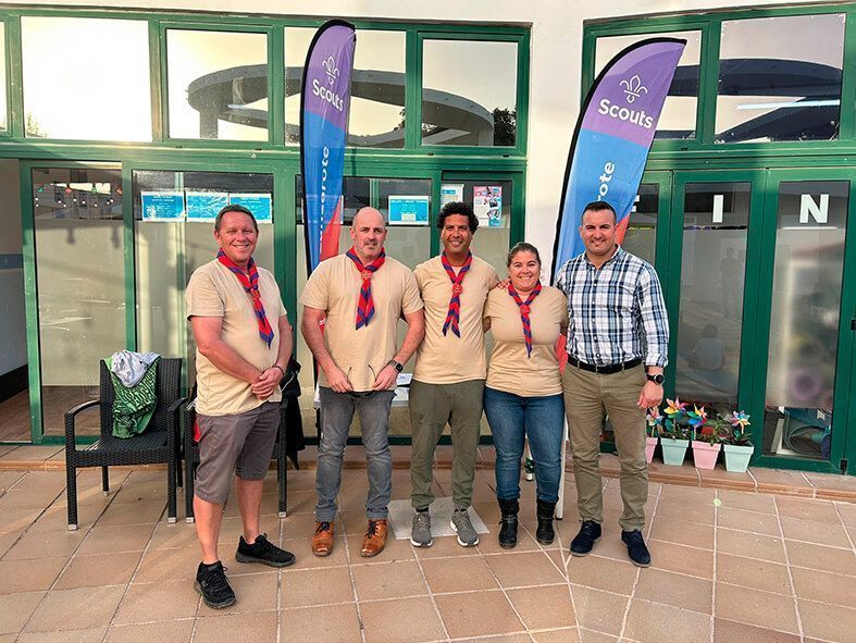 El grupo ‘1st Lanzarote Scouts’ comienza su andadura en Playa Blanca