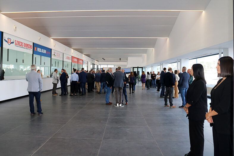 Inauguración del puerto de Playa Blanca