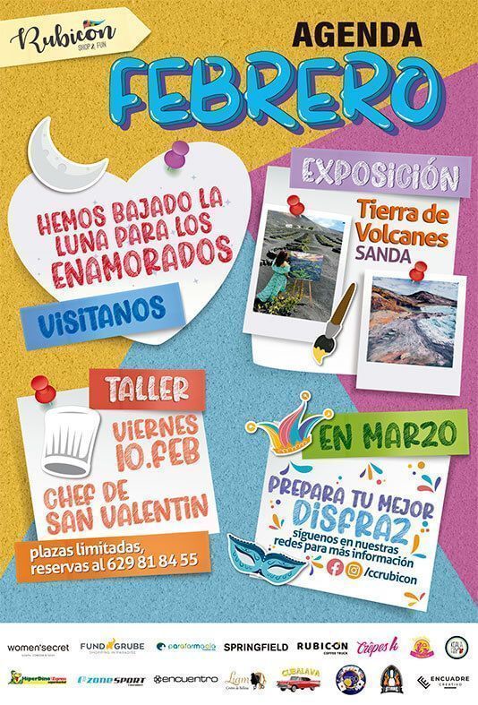 Rubión Shop & Fun Agenda Febrero y Marzo