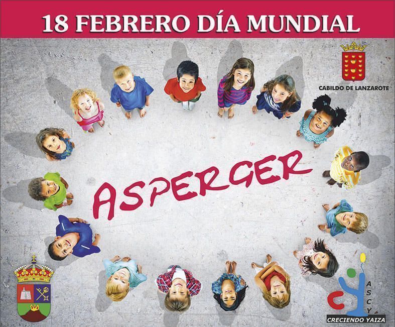 Noticias Lanzarote | La Asociación Social Creciendo recuerda que este sábado, 18 de febrero, es el Día Internacional del Síndrome de Asperger