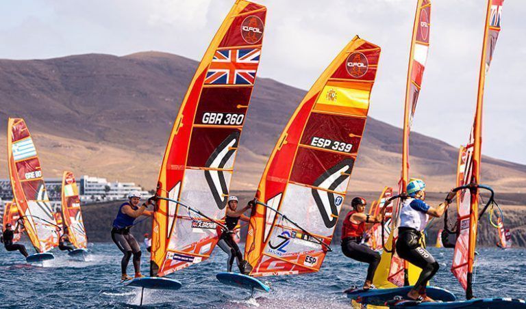 Noticias playa Blanca | El viento del Norte desafía a la flota de la Lanzarote International Regatta