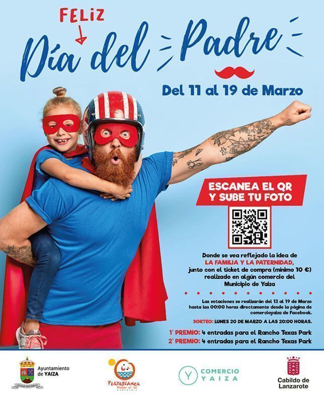 Noticias Yaiza | Yaiza lanza una campaña de apoyo al comercio local para celebración del Día del Padre