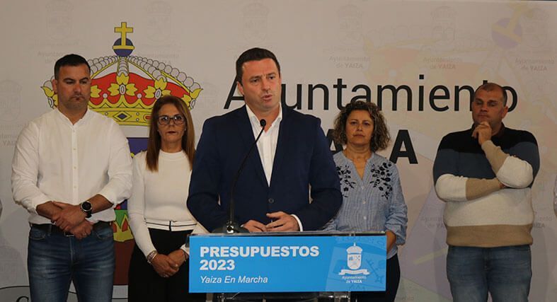 El alcalde de Yaiza garantiza 11,5 millones más para inversión pública en 2023
