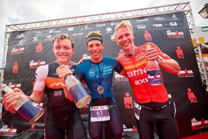 Noticias Lanzarote | Justus Nieschlag y Anne Haug conquistan el Club La Santa IRONMAN 70.3 Lanzarote en una edición histórica