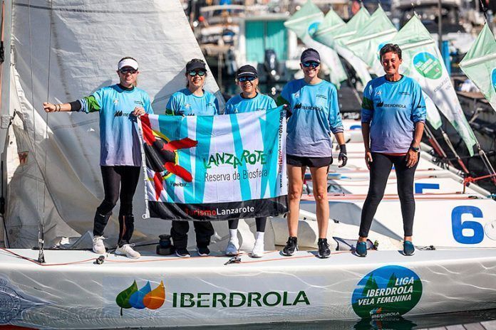 Noticias Yaiza | El equipo femenino del Código Cero, único representante canario en la Liga Iberdrola - Campeonato de España de Vela Femenina