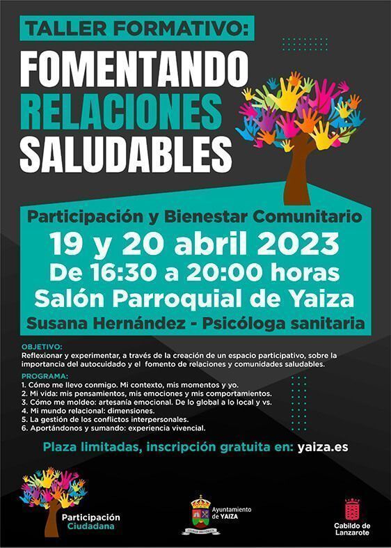 Noticias Yaiza | Yaiza promueve un taller sobre relaciones saludables