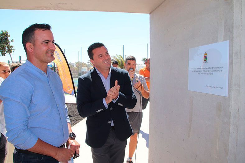 Noticias Playa Blanca | Playa Blanca disfruta ya del nuevo centro deportivo San Marcial del Rubicón