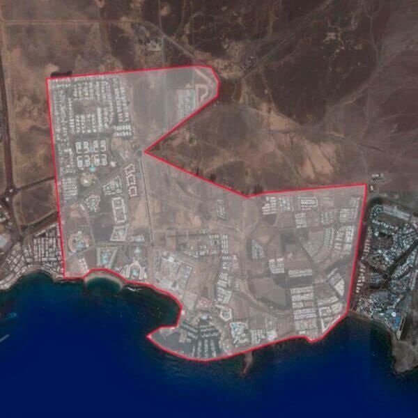 Mapa de las zonas afectadas Noticias Playa Blanca | El suministro de agua potable será suspendido mañana jueves, de 8 a 13 horas, en varias zonas de Playa Blanca
