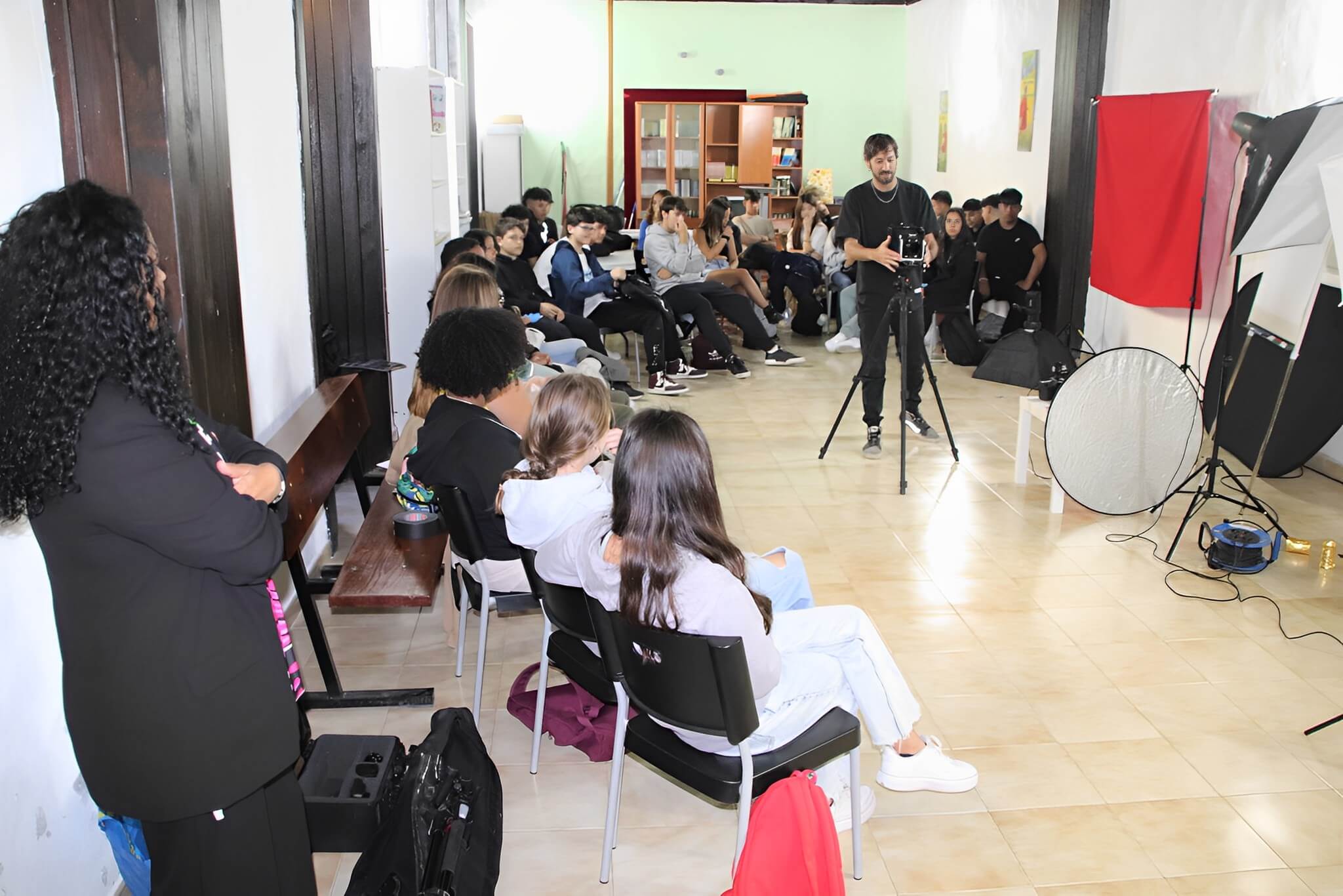 Noticias Yaiza | Estudiantes de Yaiza animan el Espacio Participativo Joven del municipio