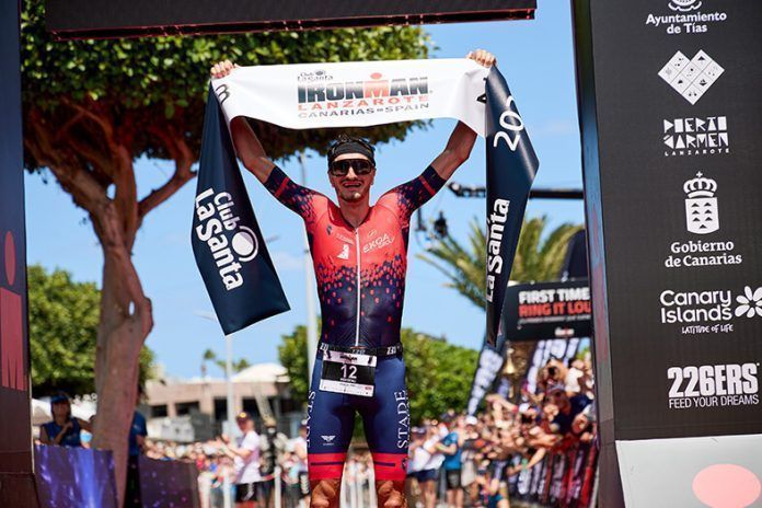 Noticias Lanzarote | Horseau y Dant, flamantes campeones del Ironman Lanzarote 2023