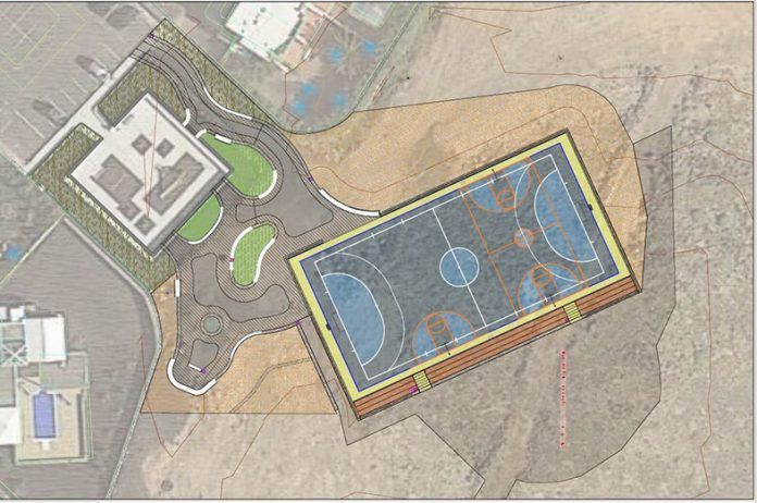 Noticias Playa Blanca | A concurso público la construcción de la cancha deportiva de Faro Pechiguera