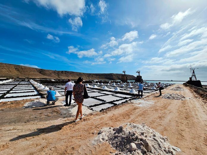 Salinas de Janubio Noticias Yaiza | Periodistas y creadores de contenido de Estados Unidos visitan Lanzarote para conocer los principales atractivos de la Isla