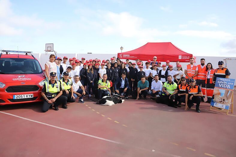 Noticias Lanzarote | Más de 6000 escolares se han formado con la Campaña de Prevención y Seguridad del Consorcio de Seguridad y Emergencias