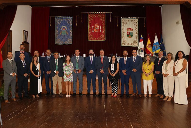 Sesión constitutiva de la Corporación municipal
