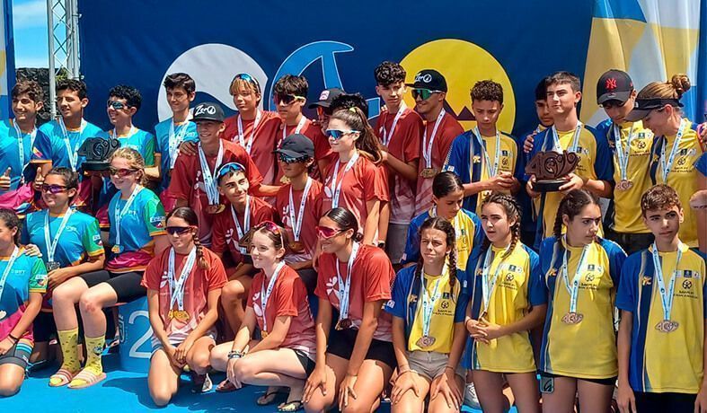 La sureña Idaira Rodríguez campeona de Canarias de Triatlón Escolar