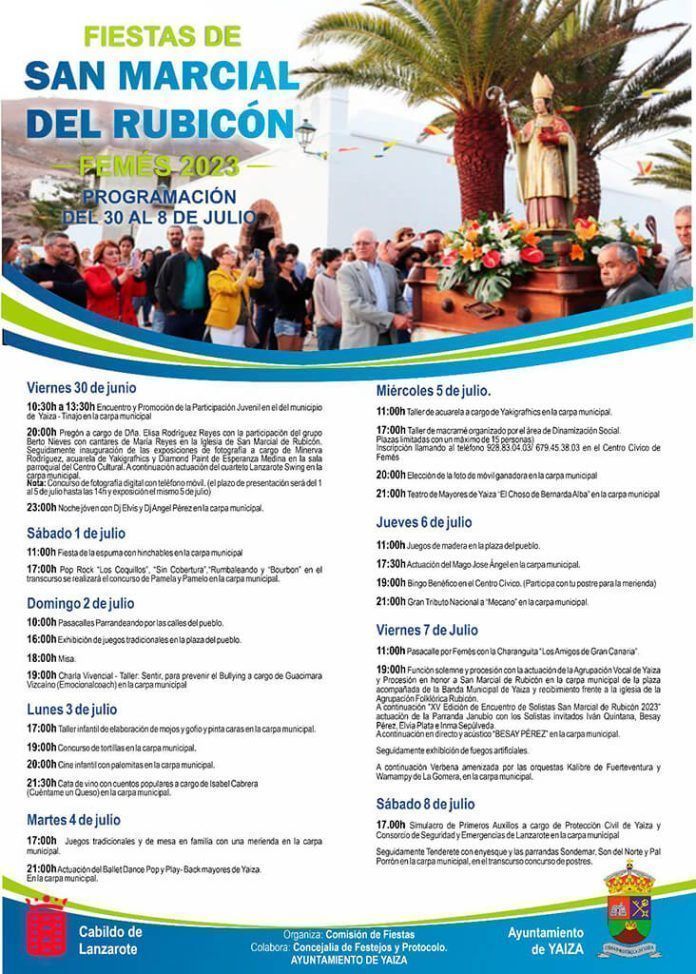 Fiestas de San Marcial en Femés