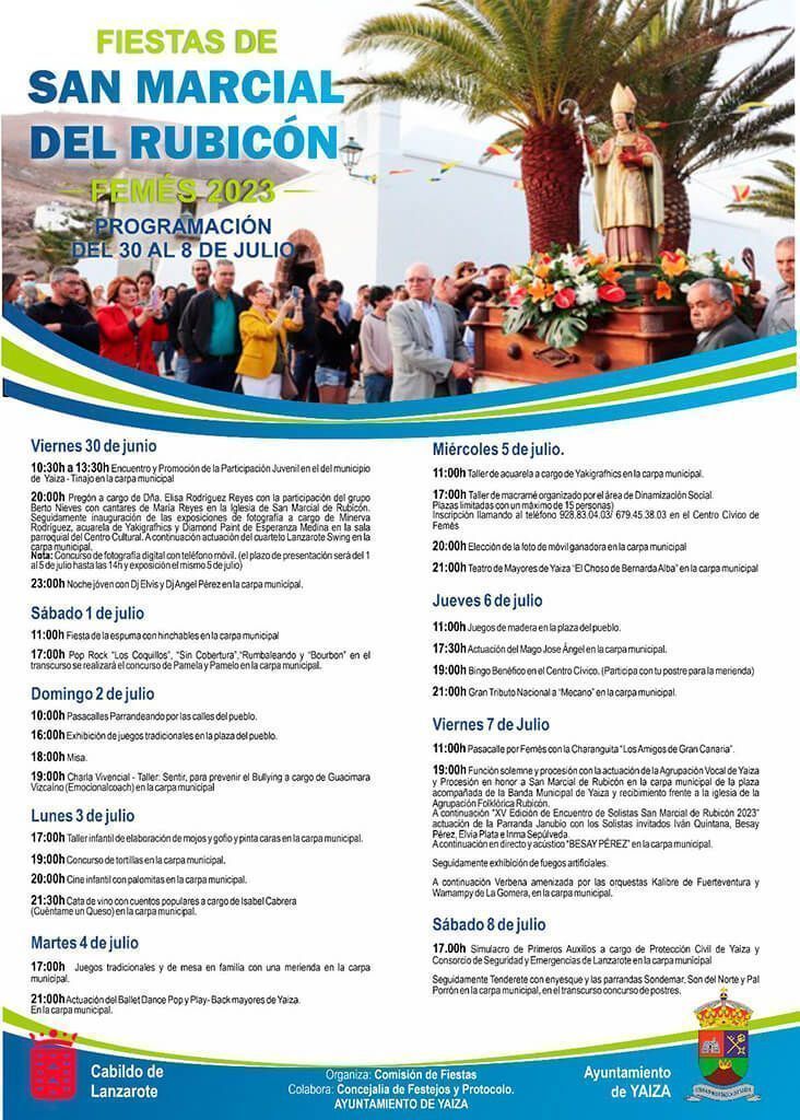 Fiestas de San Marcial en Femés