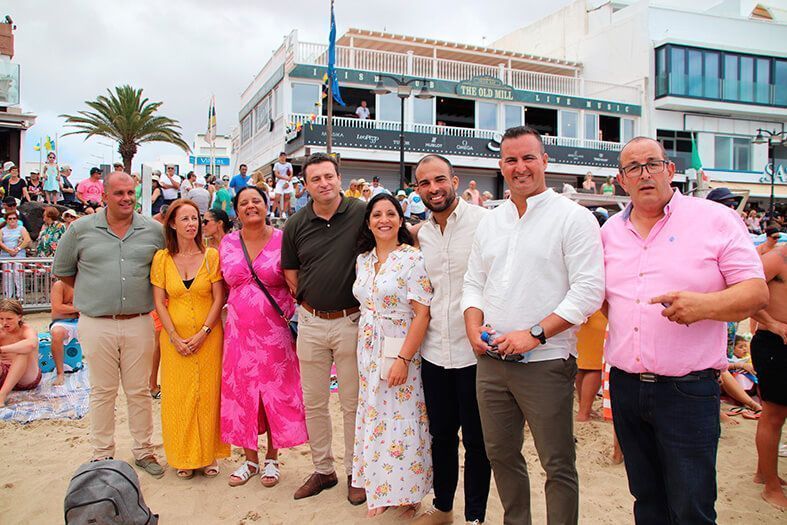 El pueblo Playa Blanca, entregado a su Patrona en tierra y mar