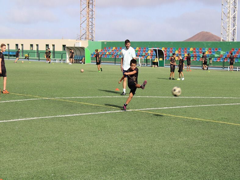 Arranca el I Campus Unión Sur Yaiza – Fundación Celta