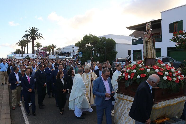 Femés consagra su devoción a San Marcial de Rubicón