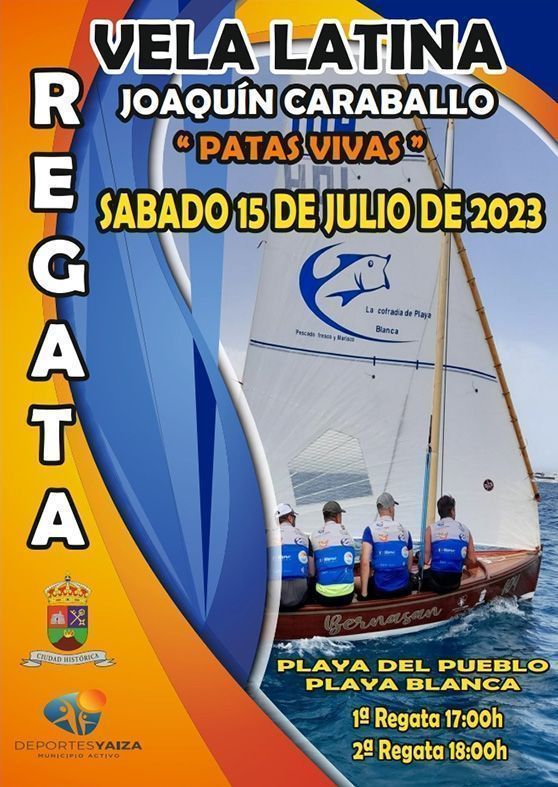 Regata Fiestas del Carmen homenaje a Joaquín Caraballo
