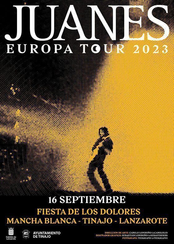  Juanes actuará en las fiestas de Los Dolores