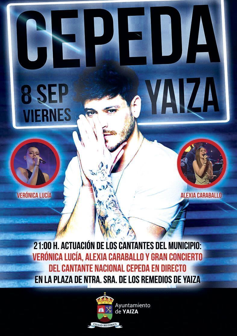 Concierto de Cepeda en las Cepeda en las Fiestas de Remedios