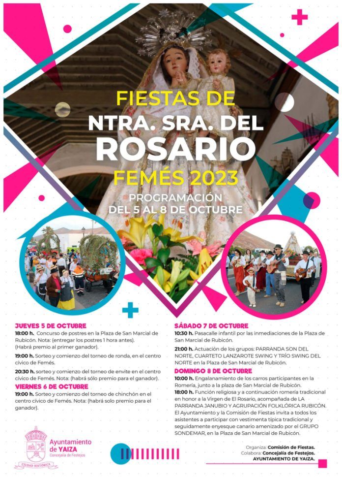 Fiestas del Rosario en Femés