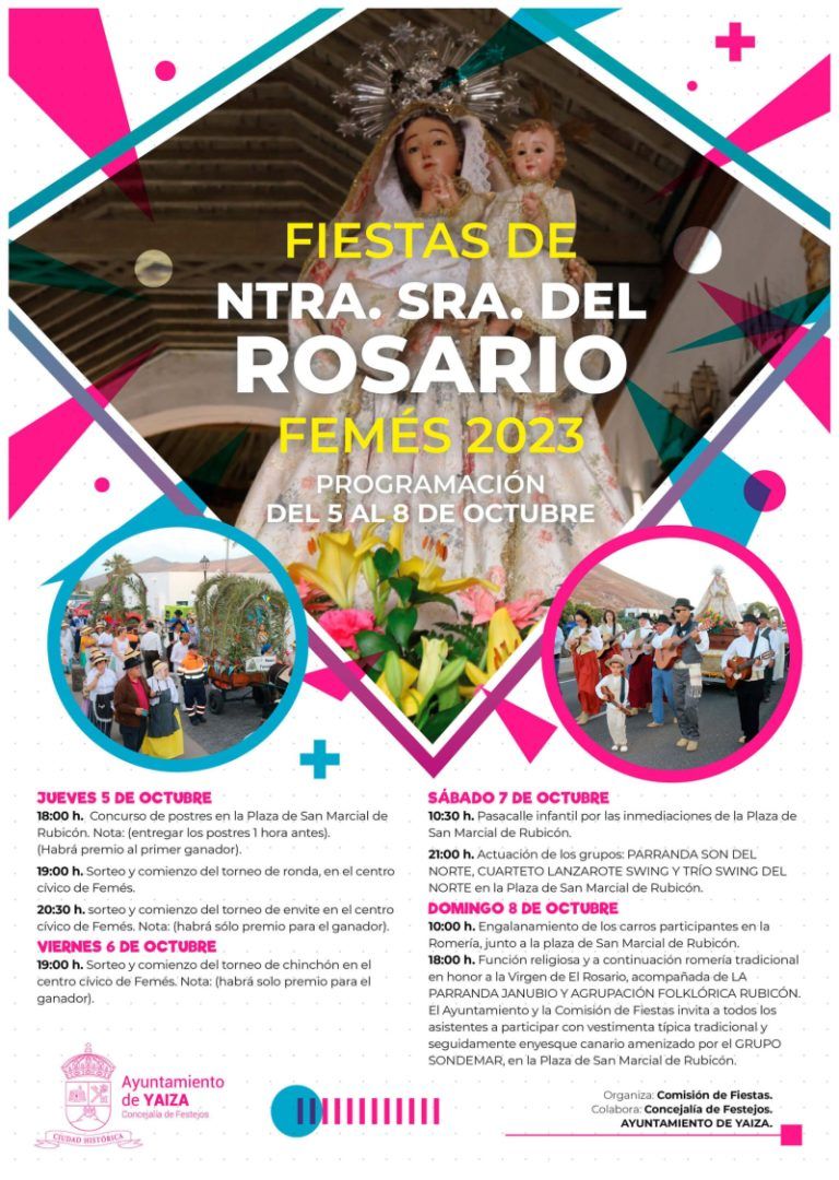 Fiestas del Rosario en Femés