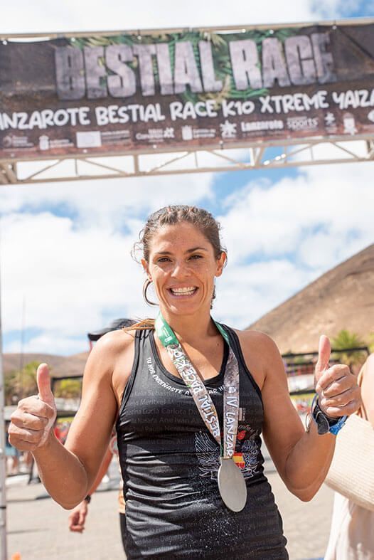 Jessica Velasco y Azman Mesand, campeones de la Lanzarote Bestial Race Xtreme Yaiza 2023