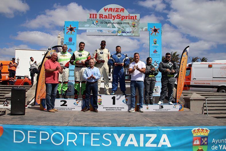Noticias Yaiza | Toñín Suárez-Jorge Cedrés se coronan en el III RallySprint Yaiza