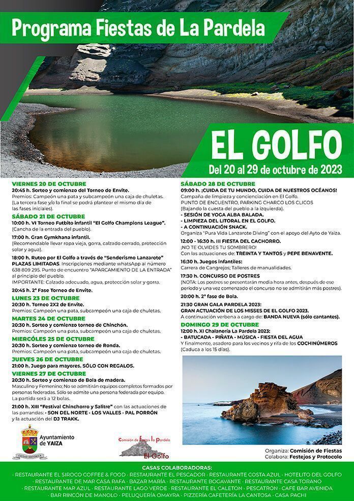 Fiestas El Golfo 2023