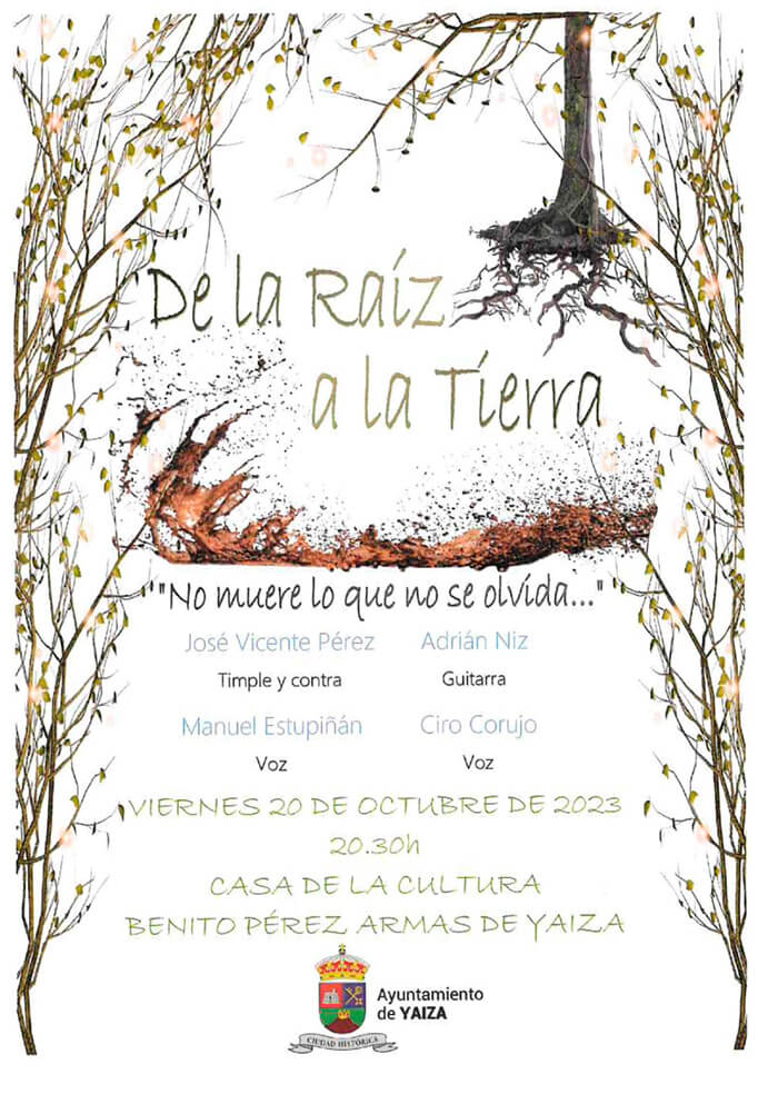 Concierto De la Raíz a la Tierra