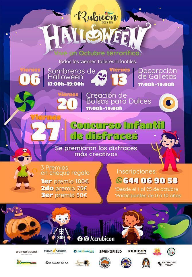 Llega Halloween al Rubicón Shop & Fun