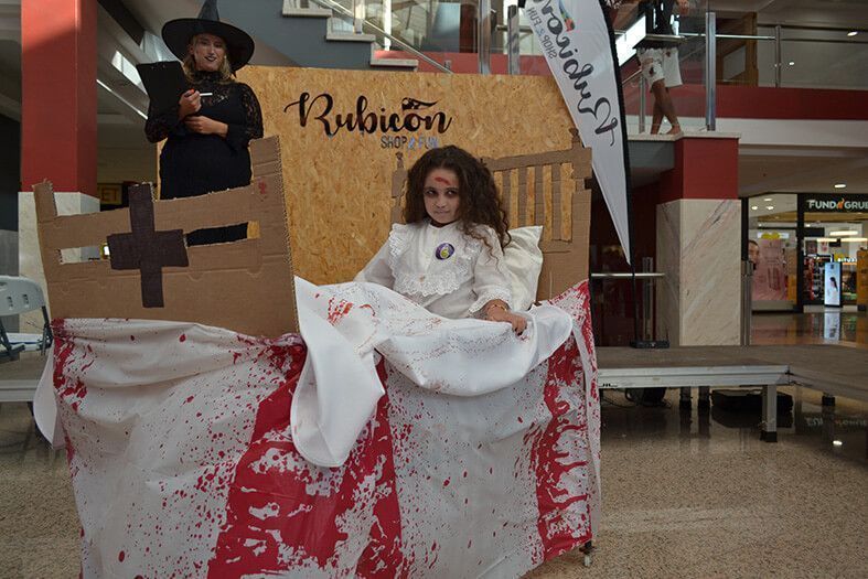 Concurso infantil de disfraces de halloween en el Rubicón Shop & Fun