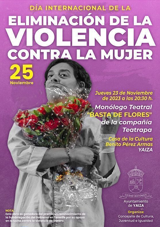 Monólogo ‘Basta de flores’