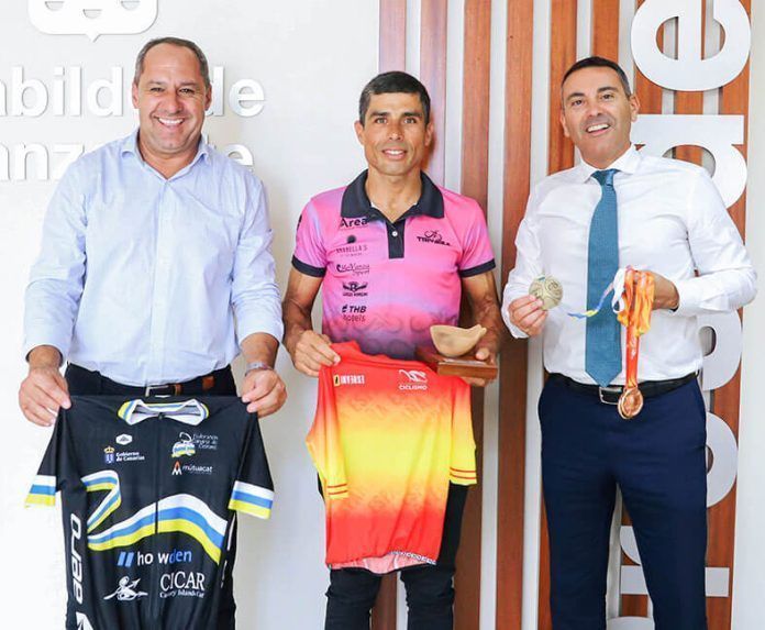 Noticias Yaiza | Yonathan Umpiérrez, campeón de Canarias y de España de BTT para Policías Locales