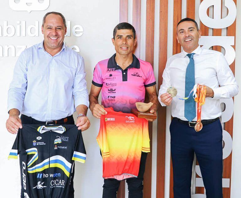Noticias Yaiza | Yonathan Umpiérrez, campeón de Canarias y de España de BTT para Policías Locales