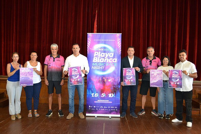 Presentación Playa Blanca Music Race Night