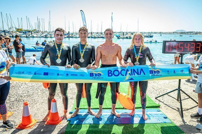 Noticias Playa Blanca | Cuatro jóvenes promesas del CN Nadamas triunfan en la Travesía Internacional La Bocaina