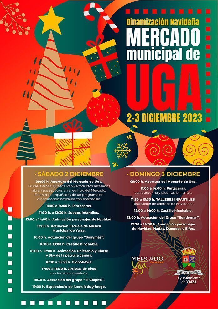 Programa de Actividades Mercado Uga -Navidad 2023