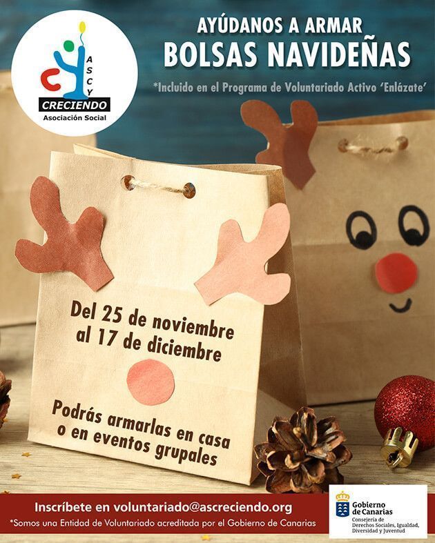 La A.S. Creciendo impulsa el voluntariado activo entre la población lanzaroteña con la cuarta edición de su proyecto “Enlázate”