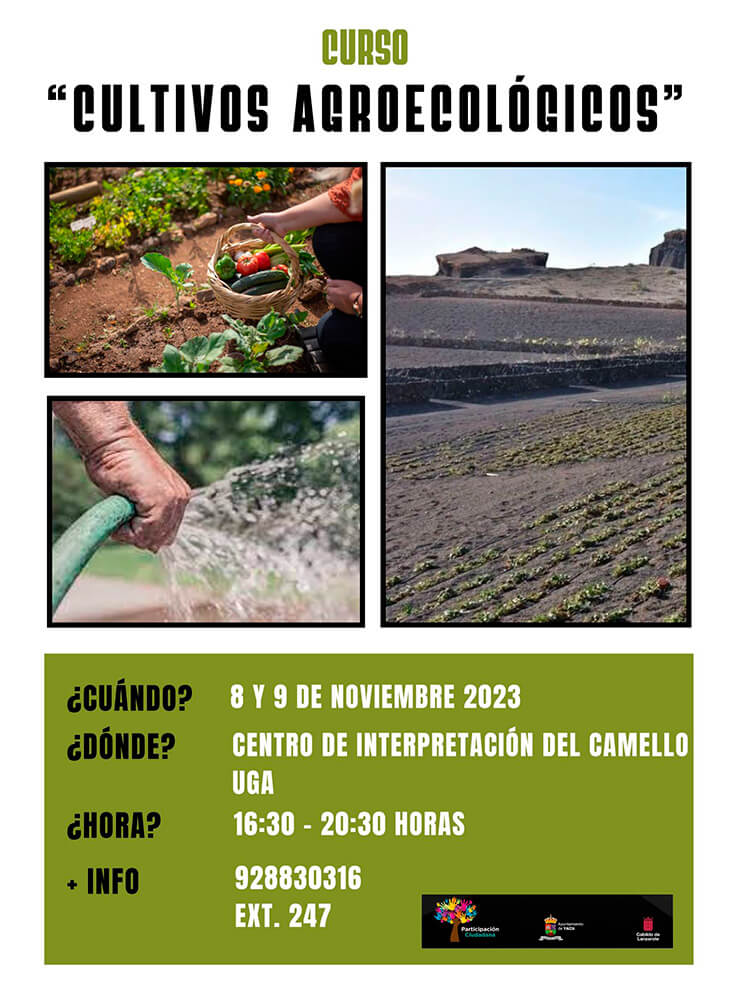 Noticias Yaiza | Yaiza invita a jornadas sobre cultivos agroecológicos en Uga